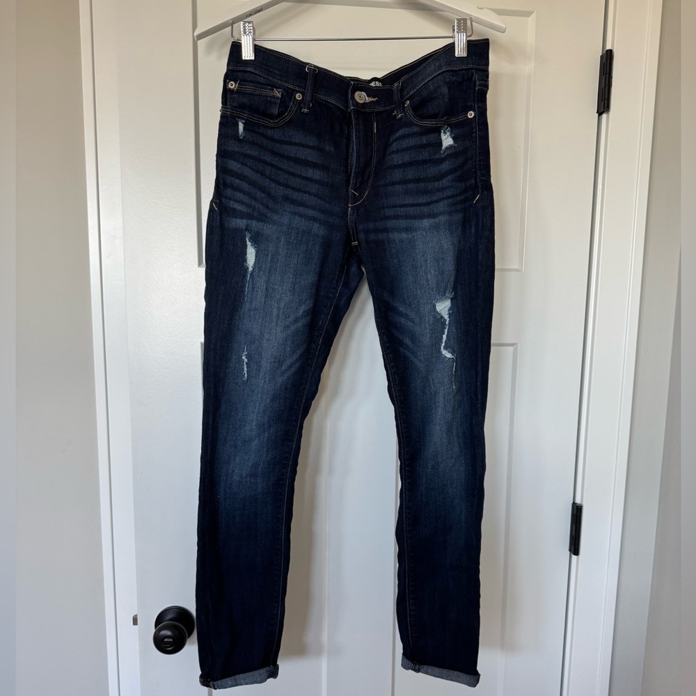 Express Mid Rise Legging Jeans 1